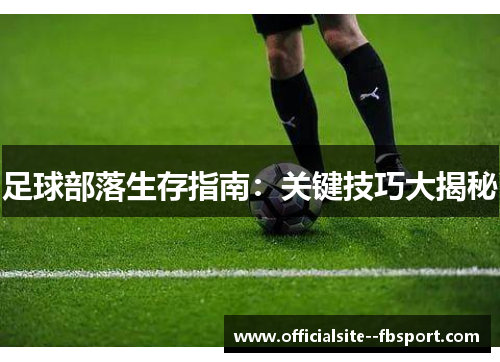 足球部落生存指南:关键技巧大揭秘 足球部落生存指南:关键技巧大揭秘